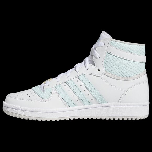 Adidas Originals Top Ten Rb Casual Sneakers Snake Mint Blue White New in Box b79 - Picture 5 of 8